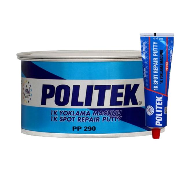 POLITEK 1K Spot Repair Шпатлевка для бамперов 200гр. PP 290-200 – купить в Санкт-Петербурге | Politek | carpaint.kz