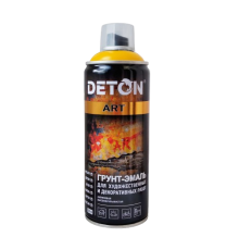 DETON ART - Грунт-эмаль - Кадмий желтый - Аэрозоль, 520 мл