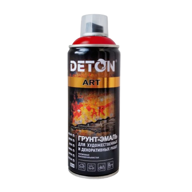 Deton DETON ART - 珐琅底漆 - 深红色 - 气雾剂，520 毫升 DTN-A70675 图片 – 圣彼得堡 | carpaint.kz