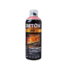 DETON ART - Грунт-эмаль - Розовая - Аэрозоль, 520 мл