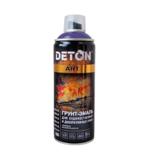 DETON ART - Грунт-эмаль - Сине-фиолетовая - Аэрозоль, 520 мл