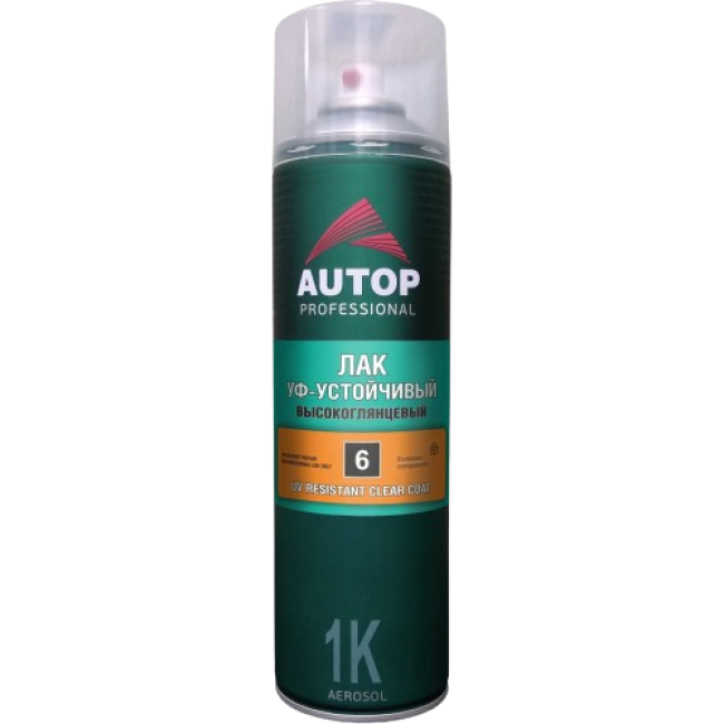 Autop Acrylic varnish AUTON, Glossy, aerosol 520 ml ATN-A46029 – buy in Saint Petersburg | carpaint.kz