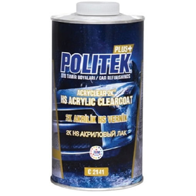 Politek POLITEK 丙烯酸清漆 2K HS 套装 1l。 + 0.5l 2K HS UV 通用丙烯酸固化剂 C 2141 图片 – 圣彼得堡 | carpaint.kz