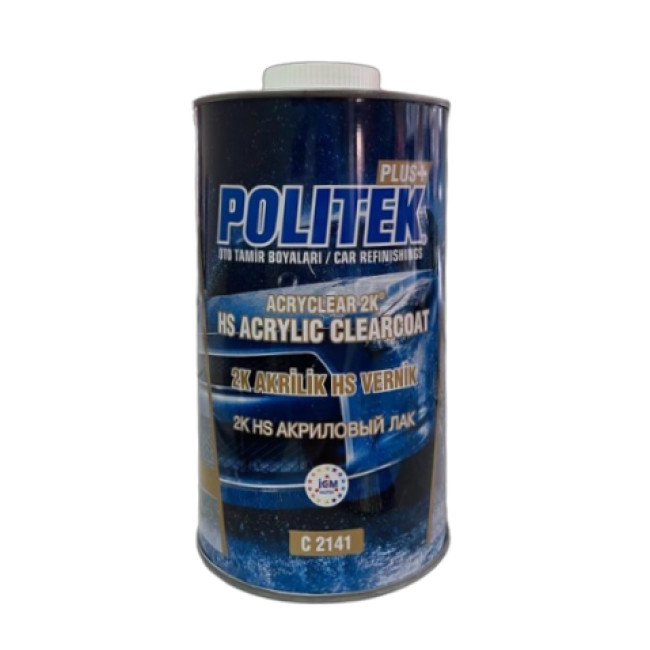 Politek POLITEK 丙烯酸清漆 2K HS 套装 1l。 + 0.5l 2K HS UV 通用丙烯酸固化剂 C 2141 图片 – 圣彼得堡 | carpaint.kz