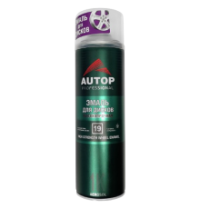 AUTOP №19 - Эмаль для дисков - Серебристая - Аэрозоль, 650 мл