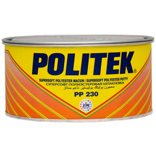 Politek POLITEK 聚酯腻子专用 SOFT Politek（白色）1000 克。 PP 230-1000-W 图片 – 圣彼得堡 | carpaint.kz