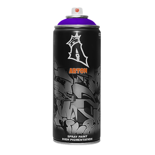 Arton A 418 Aerosol paint for design and art works ARTON, Dark Violet, aerosol 400 ml ART-A07452 – buy in Saint Petersburg | carpaint.kz