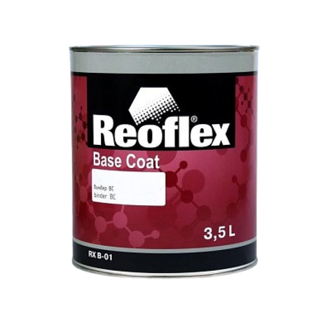 Reoflex Биндер для базовой эмали BC, 3.5л RX E-03-BC-3500 – купить в Санкт-Петербурге | Reoflex | carpaint.kz