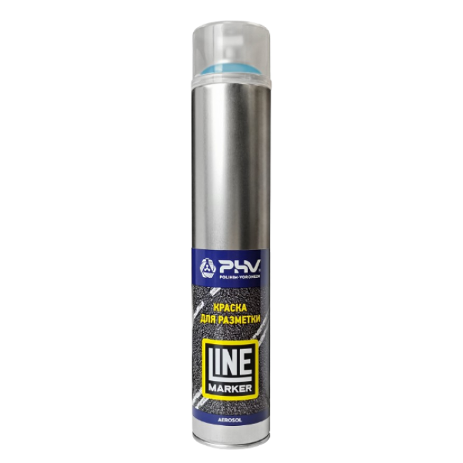 RAL 5017 PHV - Краска для разметки - Line Marker - Транспортный синий - Аэрозоль, 1000 мл PHV-A07819 – купить в Санкт-Петербурге | PHV - Line Marker | carpaint.kz