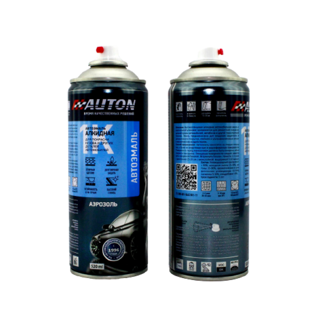 Auton AN 1115 Automotive enamel Alkyd AUTON, Blue, aerosol 520 ml ATN-A46112 – buy in Saint Petersburg | carpaint.kz