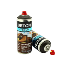 RR 32 DETON SPECIAL - Primer-enamel for metal tiles - Dark brown - Aerosol, 520 ml