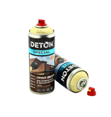 RAL 1014 DETON SPECIAL - Грунт-эмаль для металлочерепицы - Слоновая кость - Аэрозоль, 520 мл