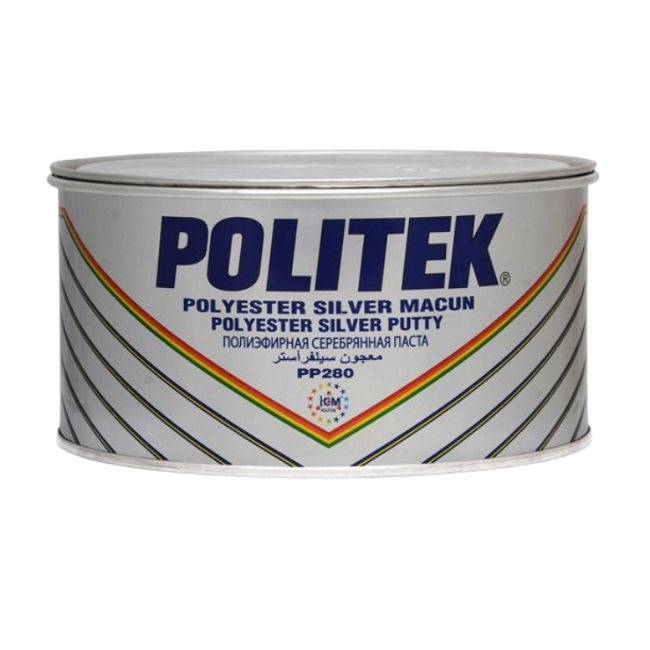 POLITEK Полиэфирная серебрянная паста 2000гр. PP 280-2000 – купить в Санкт-Петербурге | Politek | carpaint.kz