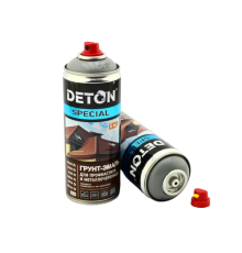 RAL 7037 DETON SPECIAL - Primer-enamel for metal tiles - Dusty gray - Aerosol, 520 ml