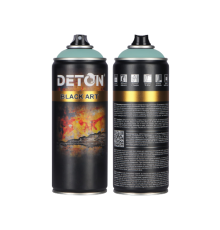 Primer-enamel for artistic and decorative works DETON ART, Luminouse Green, aerosol 520 ml