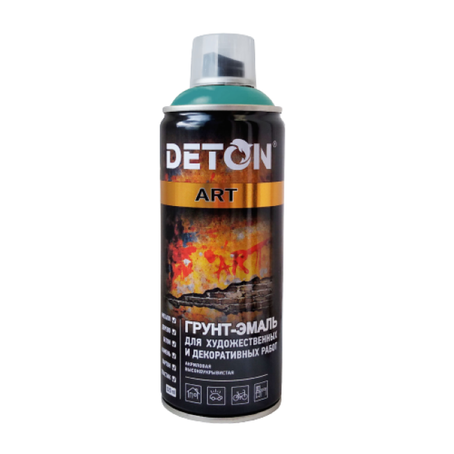 Deton 用于艺术和装饰作品的底漆珐琅 DETON ART，天蓝色，气雾剂 520 毫升 DTN-A70683 图片 – 圣彼得堡 | carpaint.kz