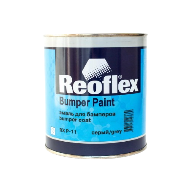 Reoflex Reoflex 1K 保险杠搪瓷黑色，750 毫升 RX P-011(B)-750 图片 – 圣彼得堡 | carpaint.kz