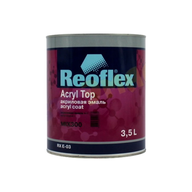 300 MIX Акрил эмаль 4+1, қызыл оксид, 3,5л RX E-03-300-3500 – Санкт-Петербургте сатып алу | Reoflex | carpaint.kz