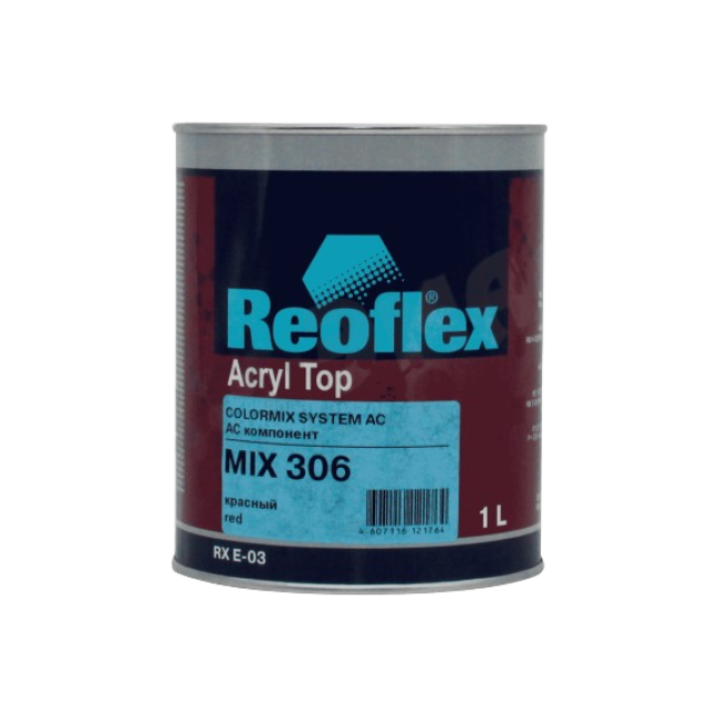 Reoflex 306 MIX 丙烯酸搪瓷 4+1，红色，1l RX E-03-306-1000 图片 – 圣彼得堡 | carpaint.kz