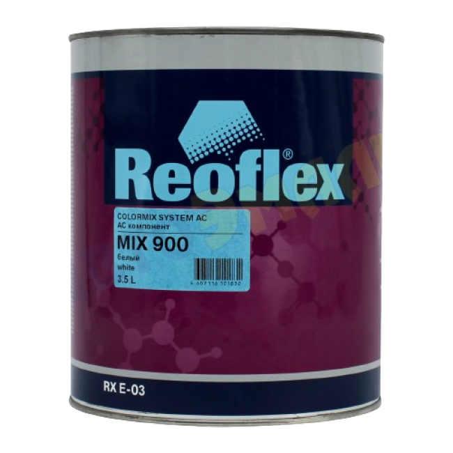 Reoflex 900 MIX 丙烯酸搪瓷 4+1，白色，3.5l RX E-03-900-3500 图片 – 圣彼得堡 | carpaint.kz