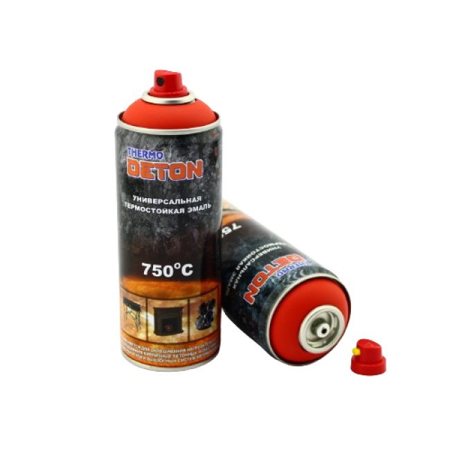 Deton DETON THERMO - 耐热瓷釉 - 红色 - 气雾剂，520 毫升 DTN-A70788 图片 – 圣彼得堡 | carpaint.kz