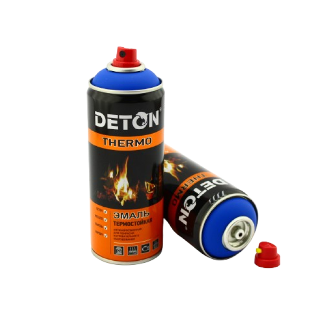 Deton DETON THERMO - 耐热瓷釉 - 蓝色 - 气雾剂，520 毫升 DTN-A70782 图片 – 圣彼得堡 | carpaint.kz