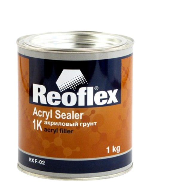 Reoflex Reoflex 1K Acrylic Primer, White, 1kg RX F-02-1000-W – buy in Saint Petersburg | carpaint.kz