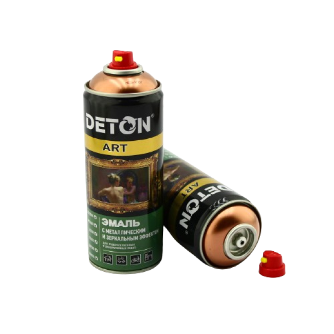 Deton DETON ART - 金属珐琅 - 青铜铬 - 气雾剂，520 毫升 DTN-07581 图片 – 圣彼得堡 | carpaint.kz