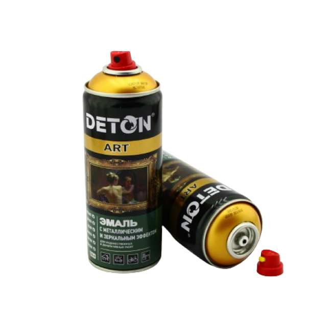 Deton DETON ART - 金属珐琅 - 金色装饰 - 气雾剂，520 毫升 DTN-A70735 图片 – 圣彼得堡 | carpaint.kz