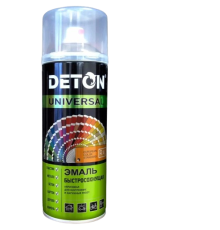 RAL 3005 DETON UNIVERSAL - 醇酸瓷漆 - 红宝石色，防风雨，气雾剂，520 毫升