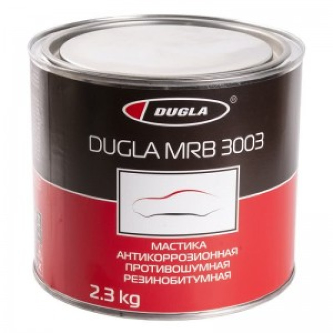 Dugla Mastic rubber bitumen Dugla 3 kg D010103 – buy in Saint Petersburg | carpaint.kz