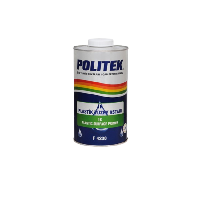 POLITEK 1K Грунт  по пластику   PLASTIC PRIMER FILLER (GRAY) F4230 – купить в Санкт-Петербурге | Politek | carpaint.kz