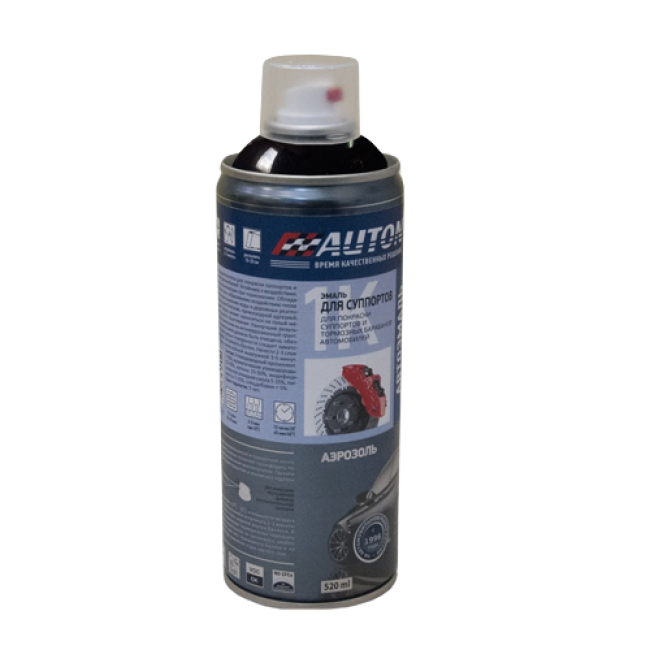 Auton Enamel for calipers AUTON, Black, aerosol 520 ml ATN-A07649 – buy in Saint Petersburg | carpaint.kz