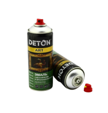 DETON ART - 金属珐琅 - 铬 - 气雾剂，520 毫升