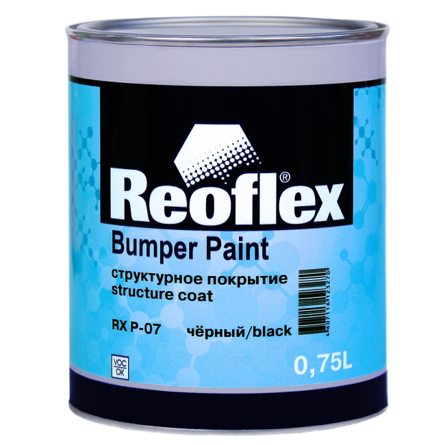 Reoflex 纹理涂层，黑色，1l，Reoflex，Reoflex0192 RX P-07 图片 – 圣彼得堡 | carpaint.kz