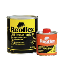 Reoflex 2K Primer UHS Акрил 4+1 Ашық сұр + Қатайтқыш, 0,8л+0,2л