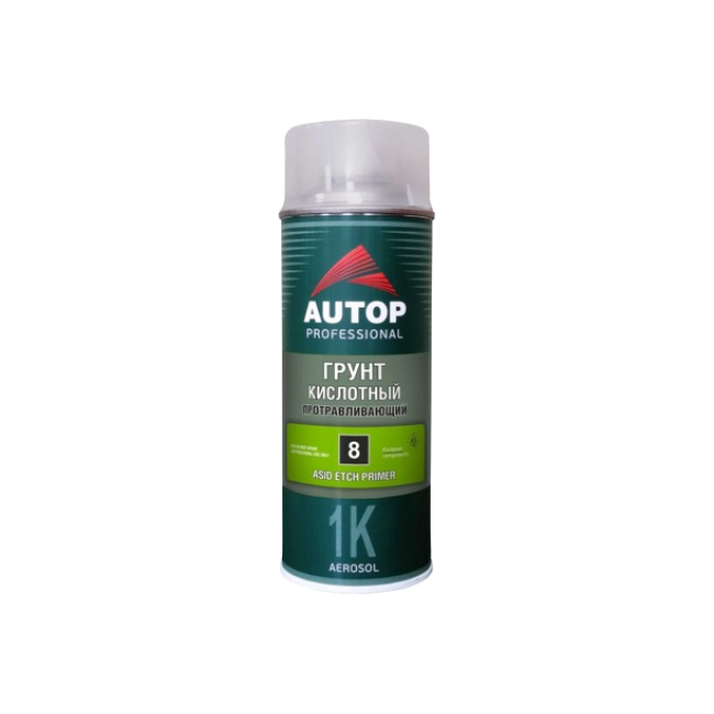 Autop AUTOP No. 8 - 酸蚀底漆 - 绿色 - 气雾剂，520 毫升 ATP-A07521 图片 – 圣彼得堡 | carpaint.kz
