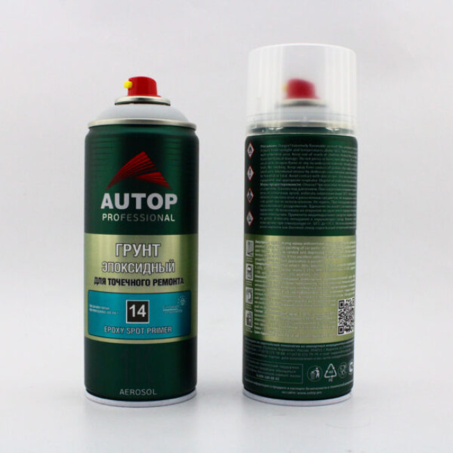 Autop AUTOP No. 14 - 用于局部修复的环氧底漆 - 浅灰色 - 气雾剂，520 毫升 ATP-A07212 图片 – 圣彼得堡 | carpaint.kz