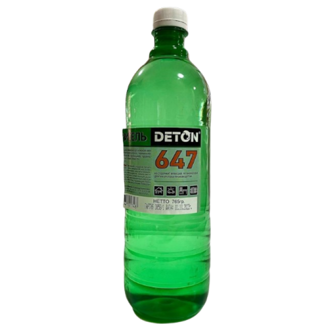 DETON 647 Еріткіш, 1л DTN-S70174 – Санкт-Петербургте сатып алу | Deton | carpaint.kz