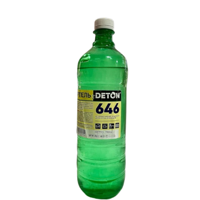 Deton DETON 646 溶剂，1l DTN-S70170 图片 – 圣彼得堡 | carpaint.kz