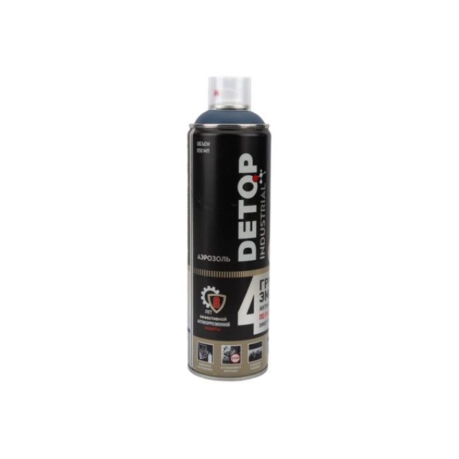 Detop RAL 5000 DETOP No. 4 - 防锈底漆 3 合 1 - 蓝色 - 气雾剂 DTI-A07720 图片 – 圣彼得堡 | carpaint.kz