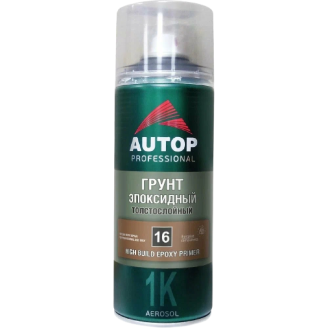 Autop AUTOP No. 16 - 厚层环氧底漆 - 灰色 - 气雾剂，520 毫升 ATP-A07233 图片 – 圣彼得堡 | carpaint.kz