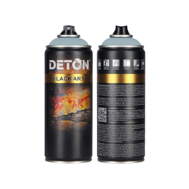 DETON ART - Грунт-эмаль - Barceloneta Blue - Аэрозоль, 520 мл DTN-A07683 – купить в Санкт-Петербурге | Deton | carpaint.kz