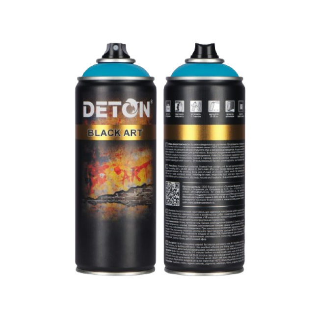 DETON ART - Грунт-эмаль - Light Blue - Аэрозоль, 520 мл DTN-A07693 – купить в Санкт-Петербурге | Deton | carpaint.kz