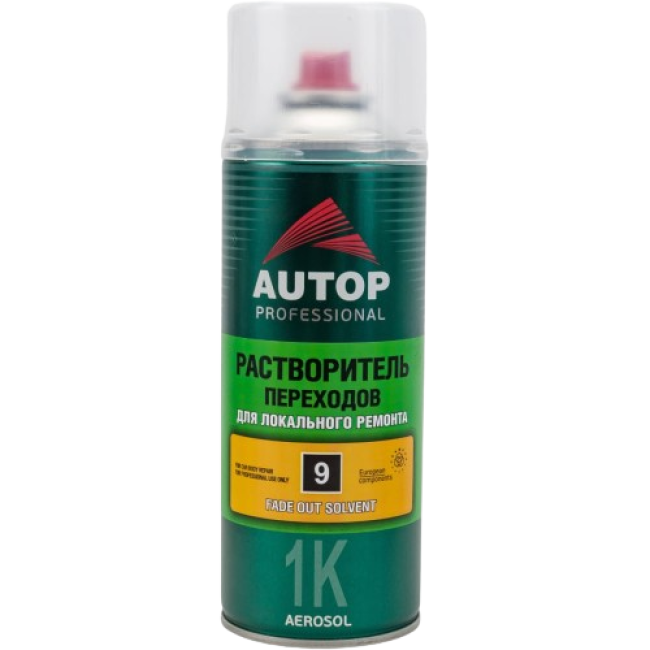 Autop AUTOP No. 9 - 过渡溶剂 - 气溶胶。 520毫升 АТР-А07238 图片 – 圣彼得堡 | carpaint.kz
