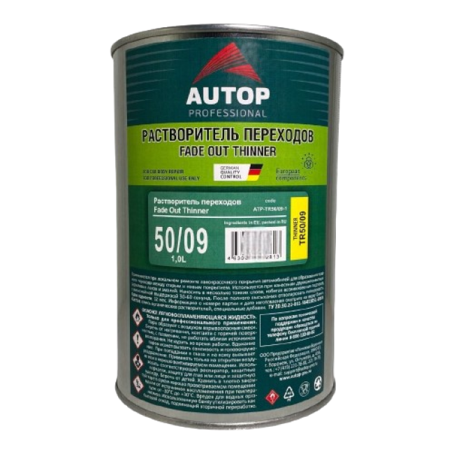 Autop AUTOP 50/09 - 过渡溶剂 - 罐子，1 l ATP-TR50/09-1 图片 – 圣彼得堡 | carpaint.kz